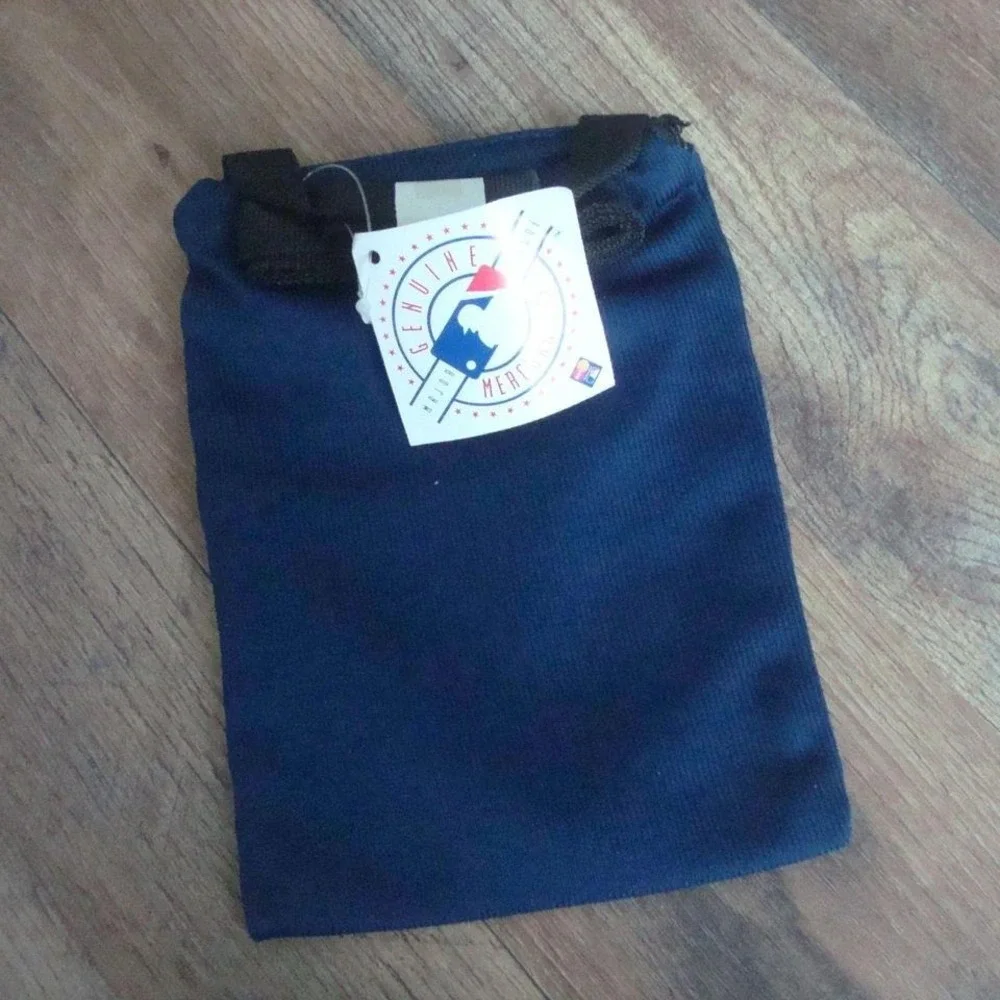TAMPA BAY RAYS JERSEY 6X9 BAG‎ PURSE VINTAGE ZIPPER L4